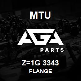 Z=1G 3343 MTU FLANGE | AGA Parts