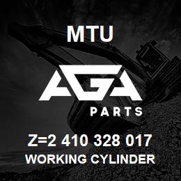 Z=2 410 328 017 MTU WORKING CYLINDER | AGA Parts