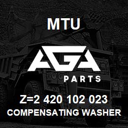 Z=2 420 102 023 MTU COMPENSATING WASHER | AGA Parts