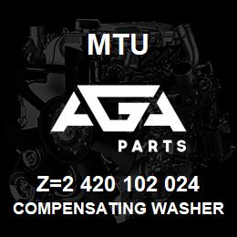 Z=2 420 102 024 MTU COMPENSATING WASHER | AGA Parts