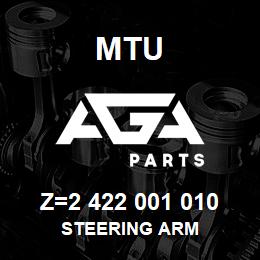 Z=2 422 001 010 MTU STEERING ARM | AGA Parts