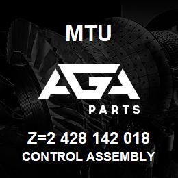 Z=2 428 142 018 MTU CONTROL ASSEMBLY | AGA Parts