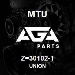 Z=30102-1 MTU UNION | AGA Parts