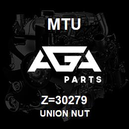 Z=30279 MTU UNION NUT | AGA Parts