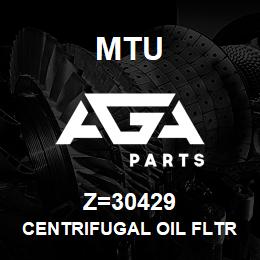 Z=30429 MTU CENTRIFUGAL OIL FLTR | AGA Parts