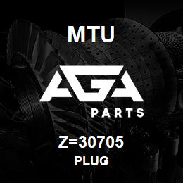 Z=30705 MTU PLUG | AGA Parts