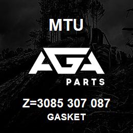 Z=3085 307 087 MTU GASKET | AGA Parts