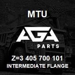 Z=3 405 700 101 MTU INTERMEDIATE FLANGE | AGA Parts