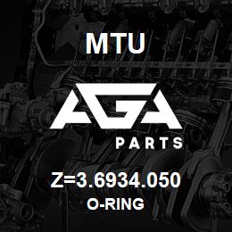 Z=3.6934.050 MTU O-RING | AGA Parts