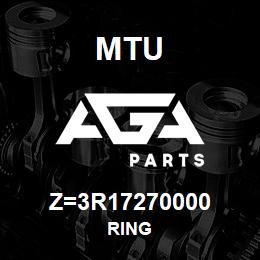 Z=3R17270000 MTU RING | AGA Parts