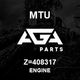 Z=408317 MTU ENGINE | AGA Parts