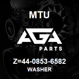 Z=44-0853-6582 MTU WASHER | AGA Parts