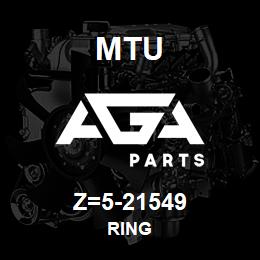 Z=5-21549 MTU RING | AGA Parts