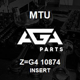 Z=G4 10874 MTU INSERT | AGA Parts