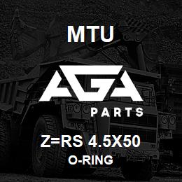Z=RS 4.5X50 MTU O-RING | AGA Parts