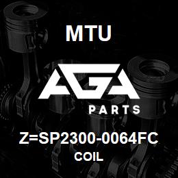 Z=SP2300-0064FC MTU COIL | AGA Parts
