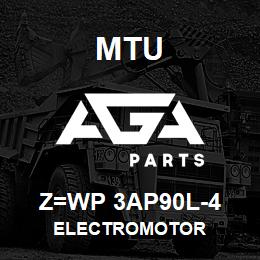Z=WP 3AP90L-4 MTU ELECTROMOTOR | AGA Parts