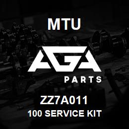 ZZ7A011 MTU 100 Service Kit | AGA Parts