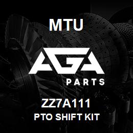 ZZ7A111 MTU PTO Shift Kit | AGA Parts