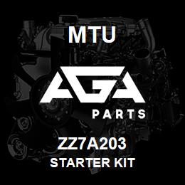 ZZ7A203 MTU Starter Kit | AGA Parts