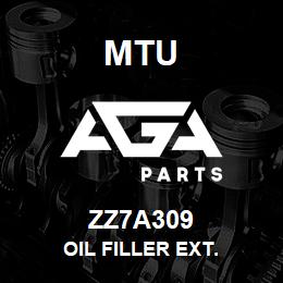 ZZ7A309 MTU Oil Filler Ext. | AGA Parts
