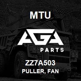 ZZ7A503 MTU Puller, Fan | AGA Parts