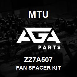 ZZ7A507 MTU Fan Spacer Kit | AGA Parts