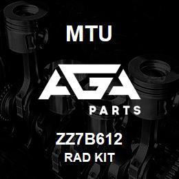 ZZ7B612 MTU Rad Kit | AGA Parts