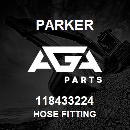 118433224 Parker HOSE FITTING | AGA Parts