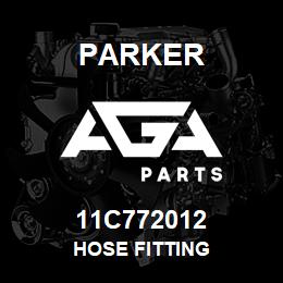 11C772012 Parker HOSE FITTING | AGA Parts