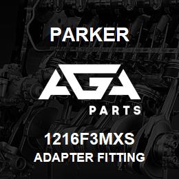 1216F3MXS Parker ADAPTER FITTING | AGA Parts