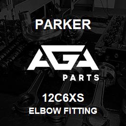 12C6XS Parker ELBOW FITTING | AGA Parts