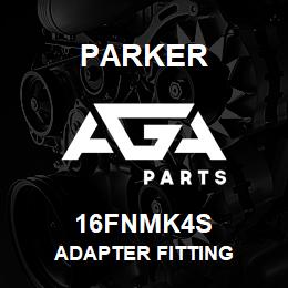 16FNMK4S Parker ADAPTER FITTING | AGA Parts
