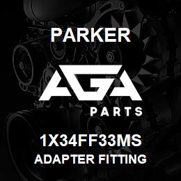 1X34FF33MS Parker ADAPTER FITTING | AGA Parts