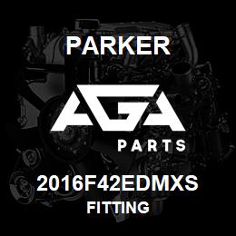 2016F42EDMXS Parker FITTING | AGA Parts