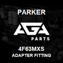 4F63MXS Parker ADAPTER FITTING | AGA Parts