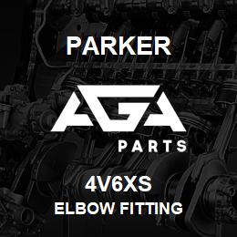 4V6XS Parker ELBOW FITTING | AGA Parts