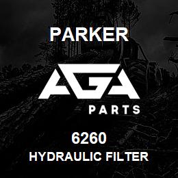 6260 Parker HYDRAULIC FILTER | AGA Parts