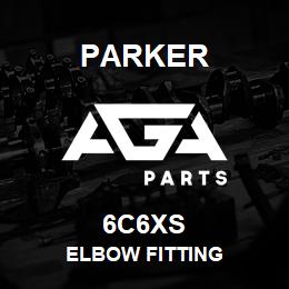 6C6XS Parker ELBOW FITTING | AGA Parts