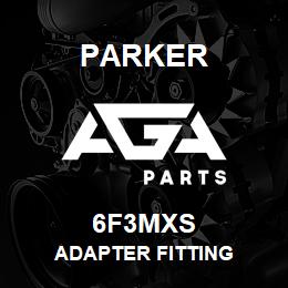 6F3MXS Parker ADAPTER FITTING | AGA Parts