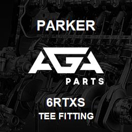 6RTXS Parker TEE FITTING | AGA Parts