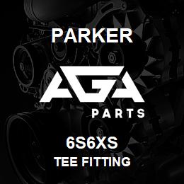 6S6XS Parker TEE FITTING | AGA Parts