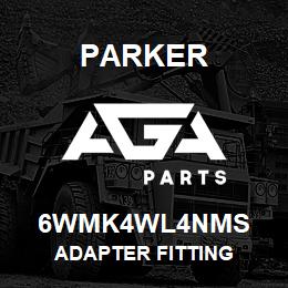 6WMK4WL4NMS Parker ADAPTER FITTING | AGA Parts