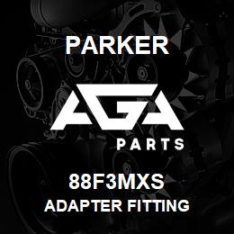 88F3MXS Parker ADAPTER FITTING | AGA Parts