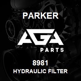 8981 Parker HYDRAULIC FILTER | AGA Parts