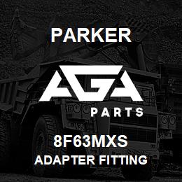 8F63MXS Parker ADAPTER FITTING | AGA Parts