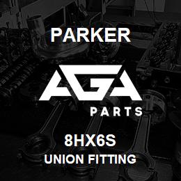 8HX6S Parker UNION FITTING | AGA Parts