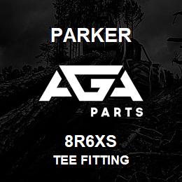 8R6XS Parker TEE FITTING | AGA Parts