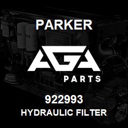 922993 Parker HYDRAULIC FILTER | AGA Parts