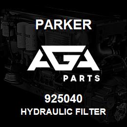 925040 Parker HYDRAULIC FILTER | AGA Parts